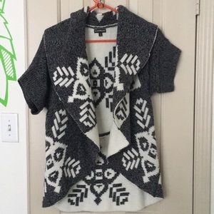 Express tribal knit sweater